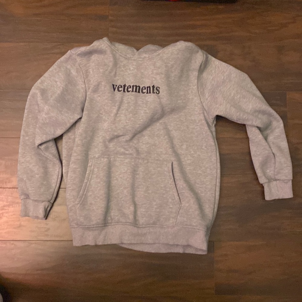 Vetements Shipping Label Hoodie 2020